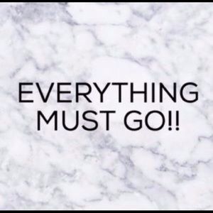 SPRING CLEANING!!! Closet Clearout Sale!